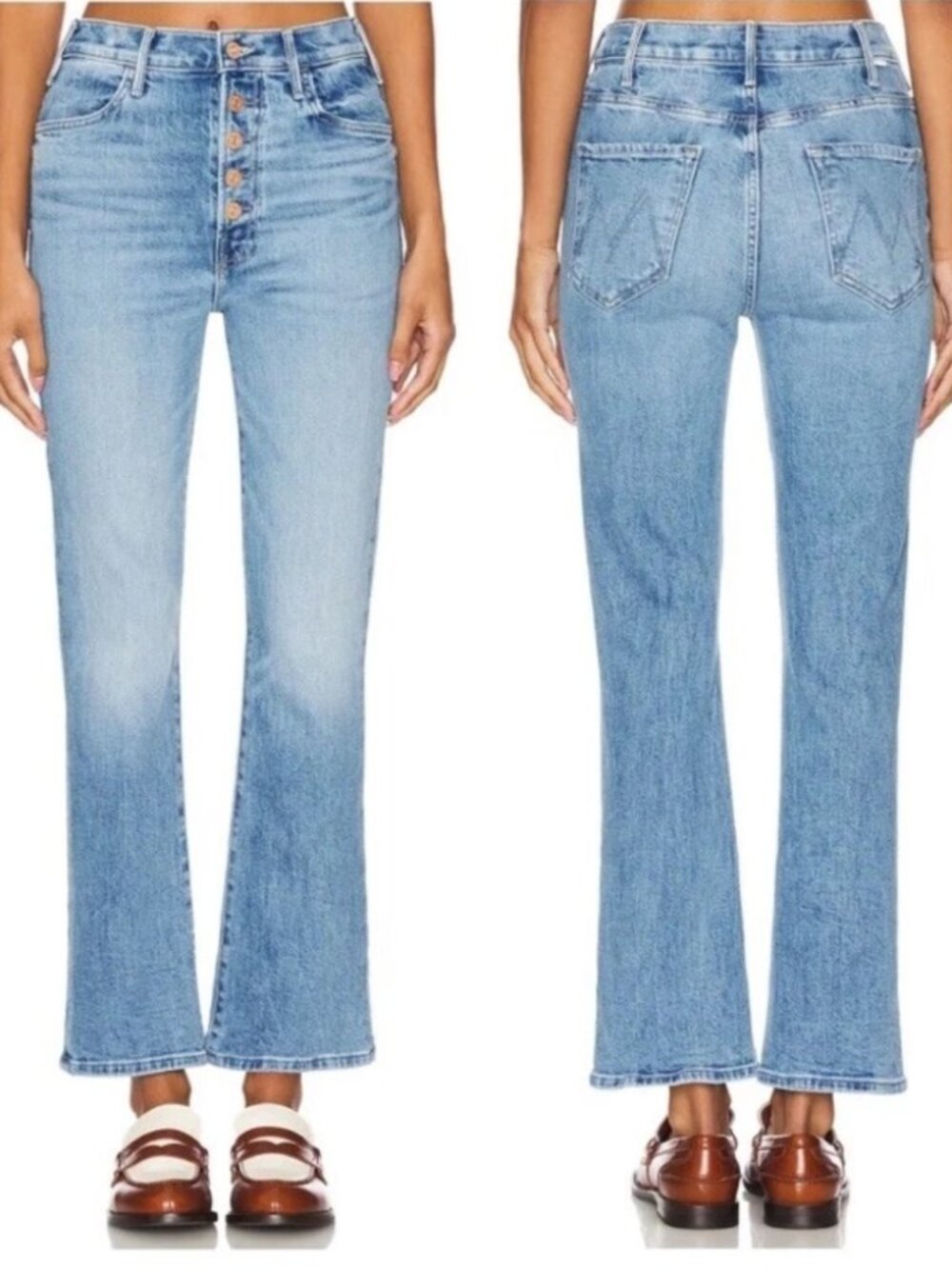 MOTHER The Pixie Hustler Ankle Jeans in "Tarot Time"  Size 26